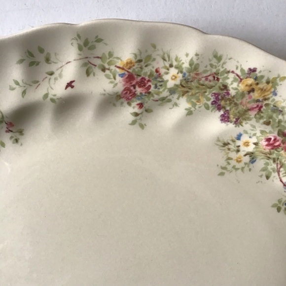 Vintage 1984 Johnson Brothers Lark Rise to Candleford Oval Serving Platter - Picture 4 of 6